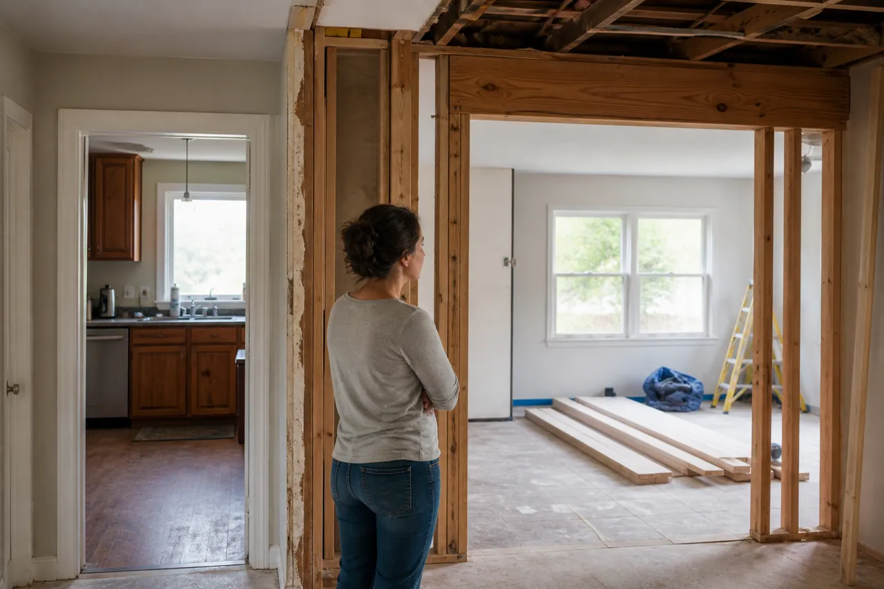How Hidden Conditions Change a Renovation Sequence